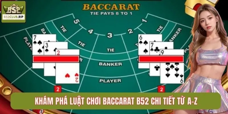 Khám Phá Luật Chơi Baccarat B52 Chi Tiết Từ A-Z