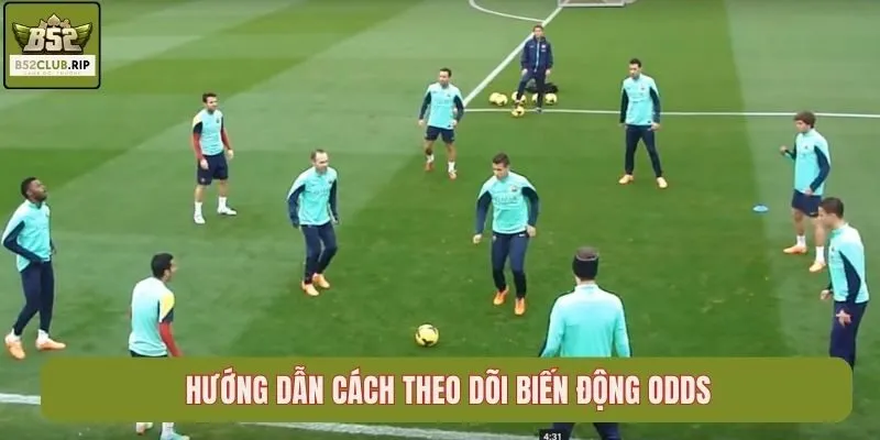 Hướng dẫn cách theo dõi biến động odds